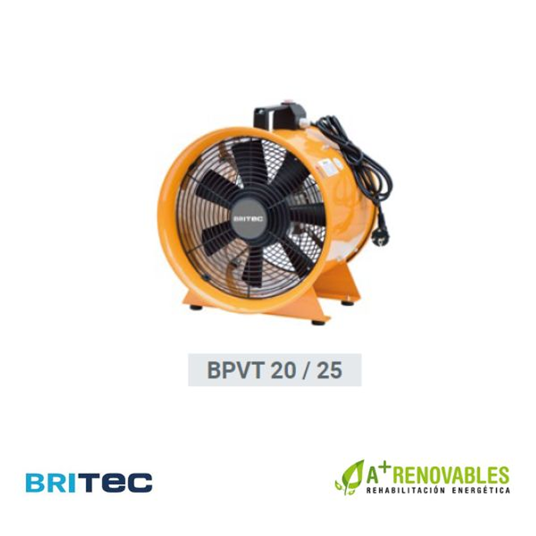 Extractor Tubular Portátil BRITEC VENT 1