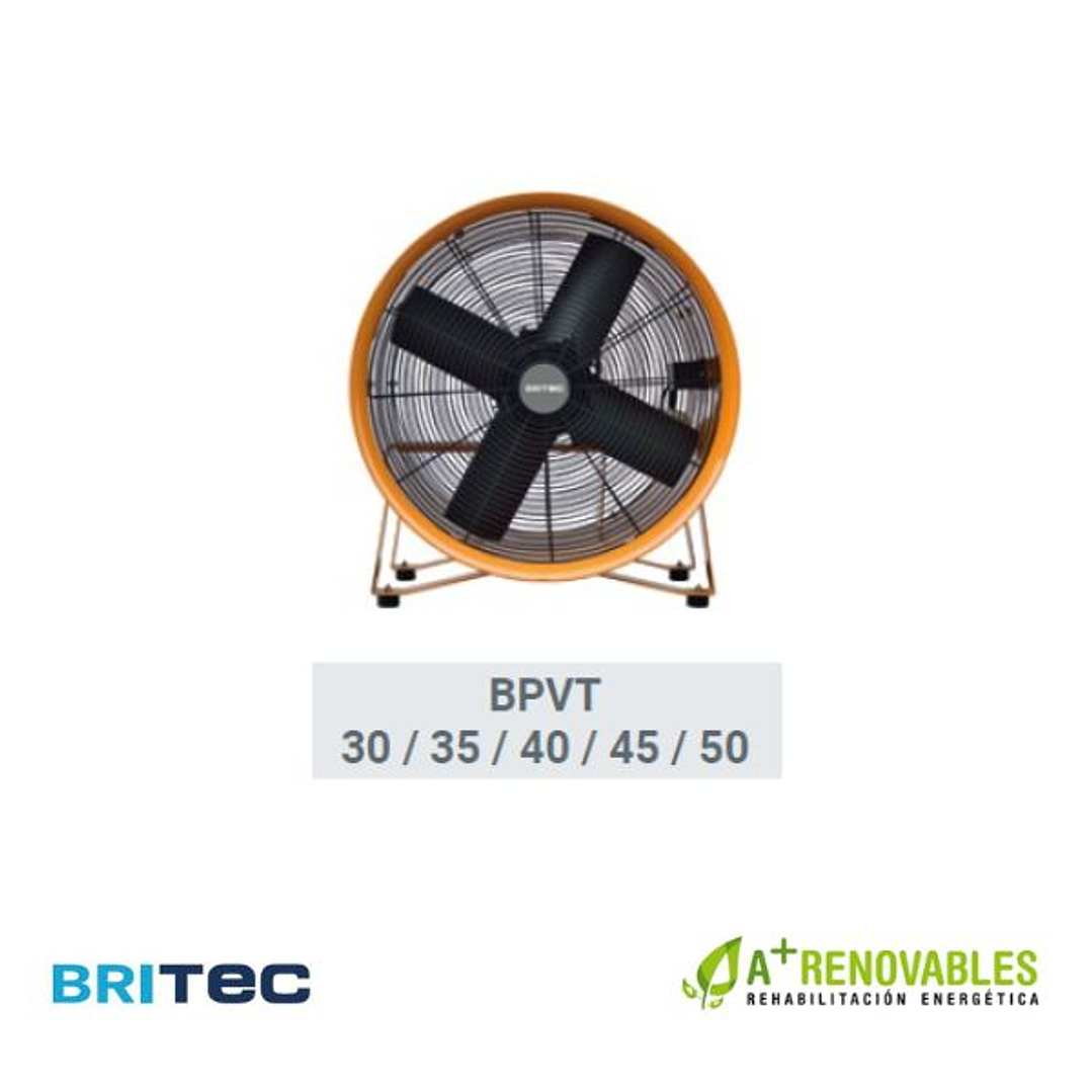 Extractor Tubular Portátil BRITEC VENT 2