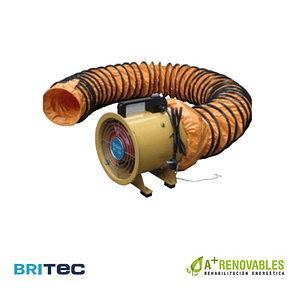 Tubo Extensible Para Extractor BRITEC VENT BPVT