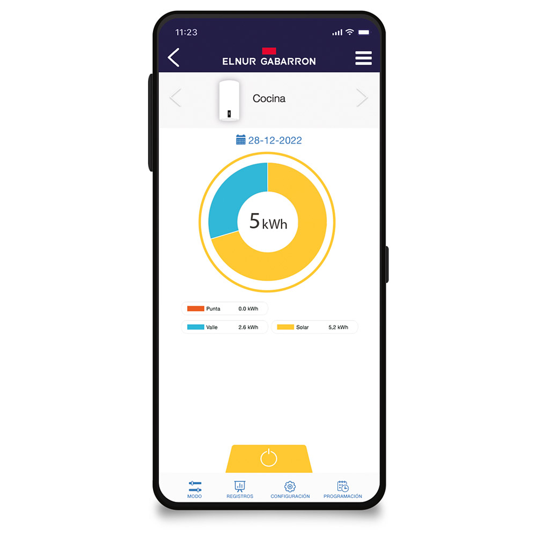 Termo Eléctrico Solar WiFi TSG  6