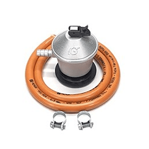 Kit de Goma y Regulador para Bombonas de Gas 