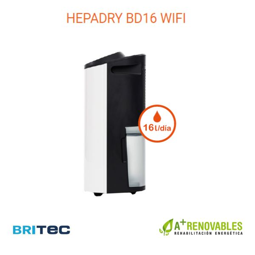Deshumidificador Hepadry BD16 WiFi 1
