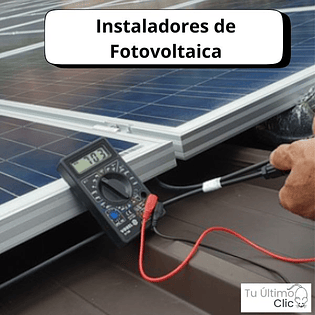 Instalaciones de Fotovoltaica