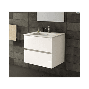Mueble + Lavabo Sevilla sin Espejo 800 x 46 cm Blanco