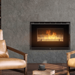 Elos 98 Vitrus - Insertable con Ventilación a Leña (10 kW)