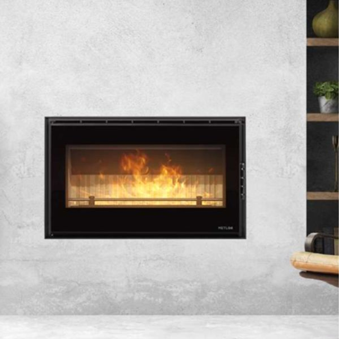 Elos 98 Vitrus - Insertable con Ventilación a Leña (10 kW) 2