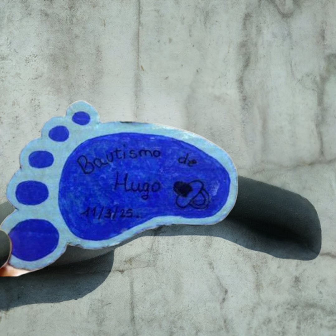 Imán de Nevera Personalizado - Un Recuerdo Único para Bautizo  4