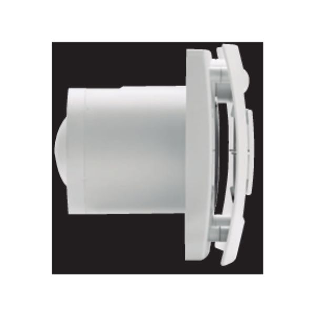 Extractor de Baño Frontal Blanco S&P Silent - Dual 2