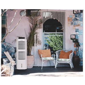 Evaporativo Portátil Comercial BRITEC AIRCOOL BE40 – Hasta 70 m² con Ionizador y Control WiFi