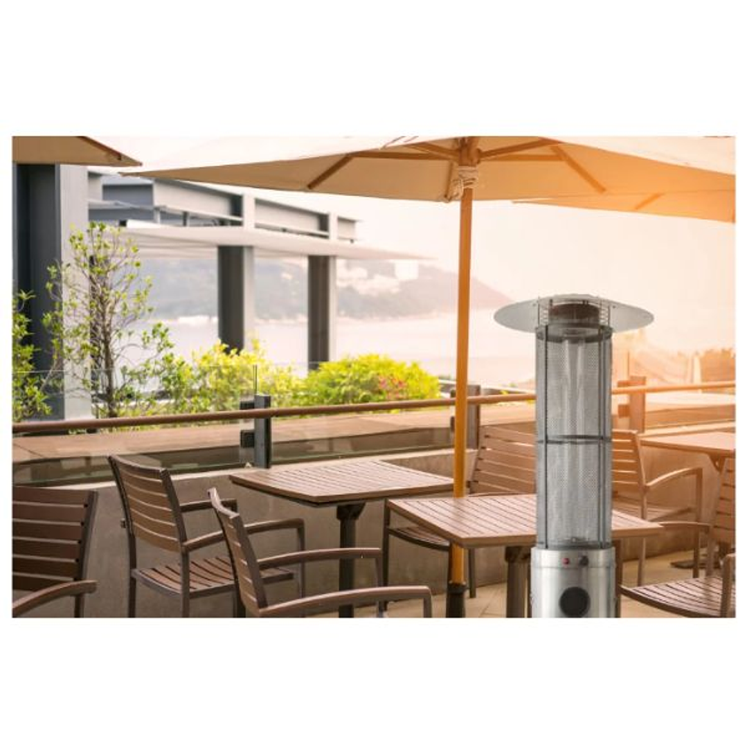 Estufa de Gas para Exterior BRITEC Flamme Redonda 1