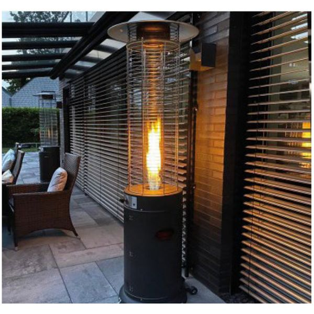 Estufa de Gas para Exterior BRITEC Flamme Redonda 3