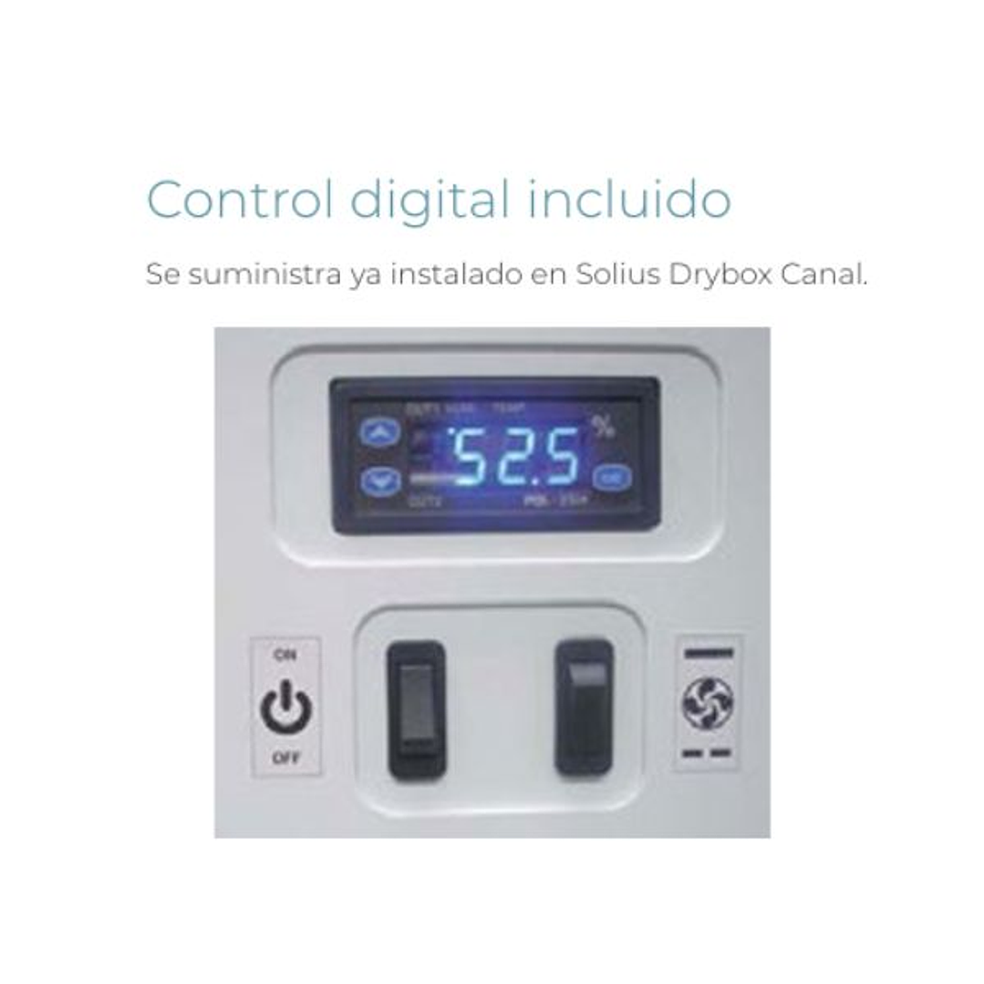 Deshumidificador Canalizable SOLIUS DRYBOX CANAL 7