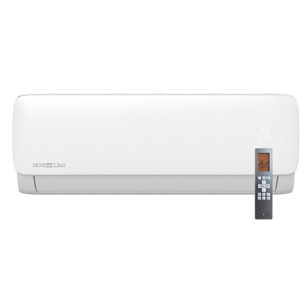 Aire Acondicionado Split Pared 1x1 MUNDOCLIMA MUPR-12-H11 | 3,52 kW Frío | 3,81 kW Calor | R32 1