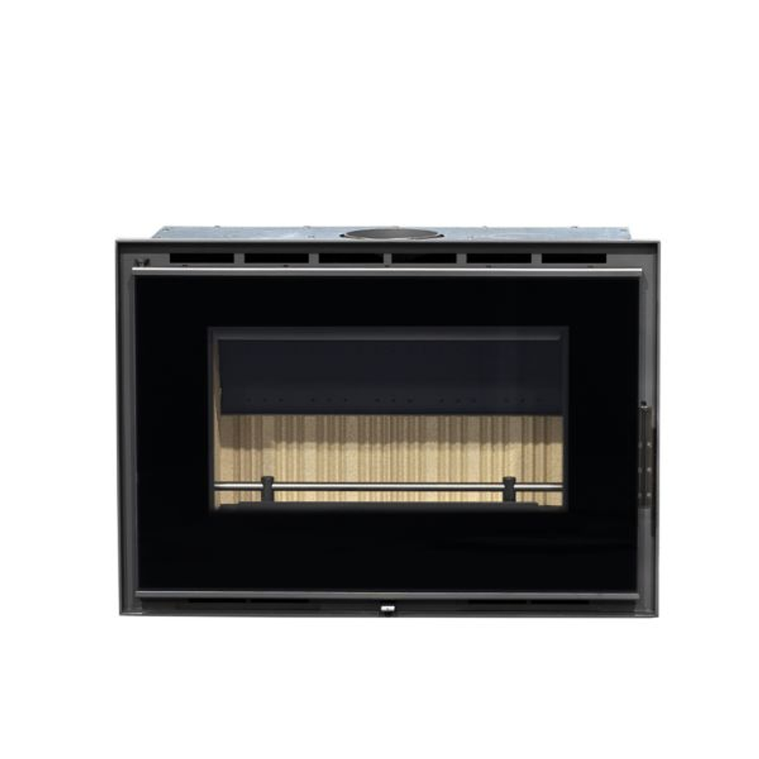 Insertable a Leña ELOS 75 VITRUS – 7,8 kW con Ventilación Forzada y Cristal Neocerámico 2