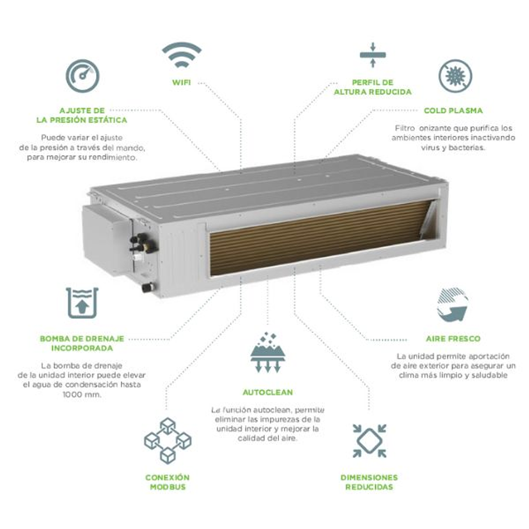 CITY TECH – Serie FGW Slim Conductos EKOKAI 1