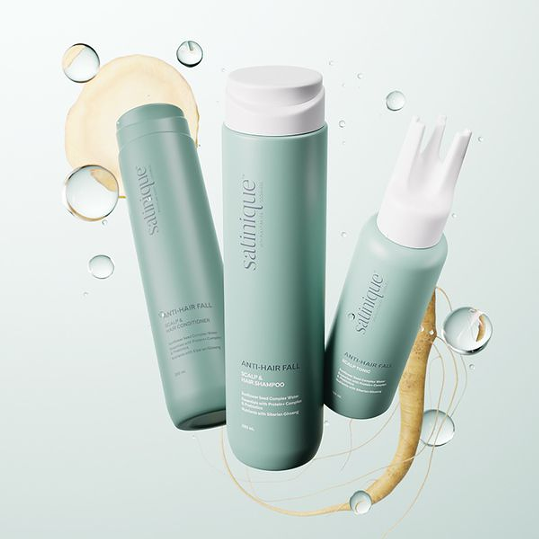 Acondicionador Anticaída para Cabello y Cuero Cabelludo Satinique™ 2