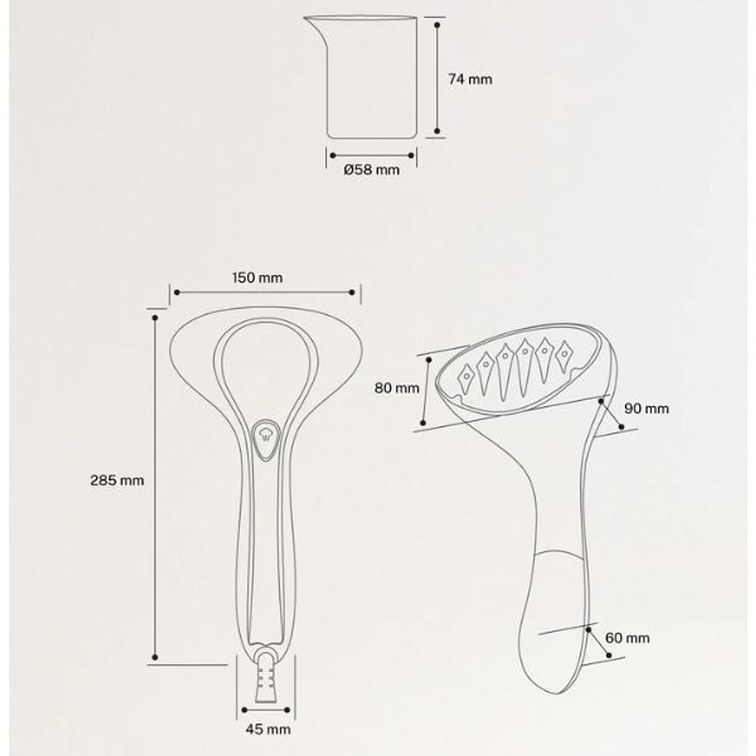 IRON UP – Plancha de Vapor Vertical Compacta y Potente 10