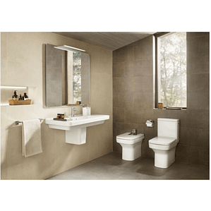 Bidé Compacto Adosado Dama-N Blanco