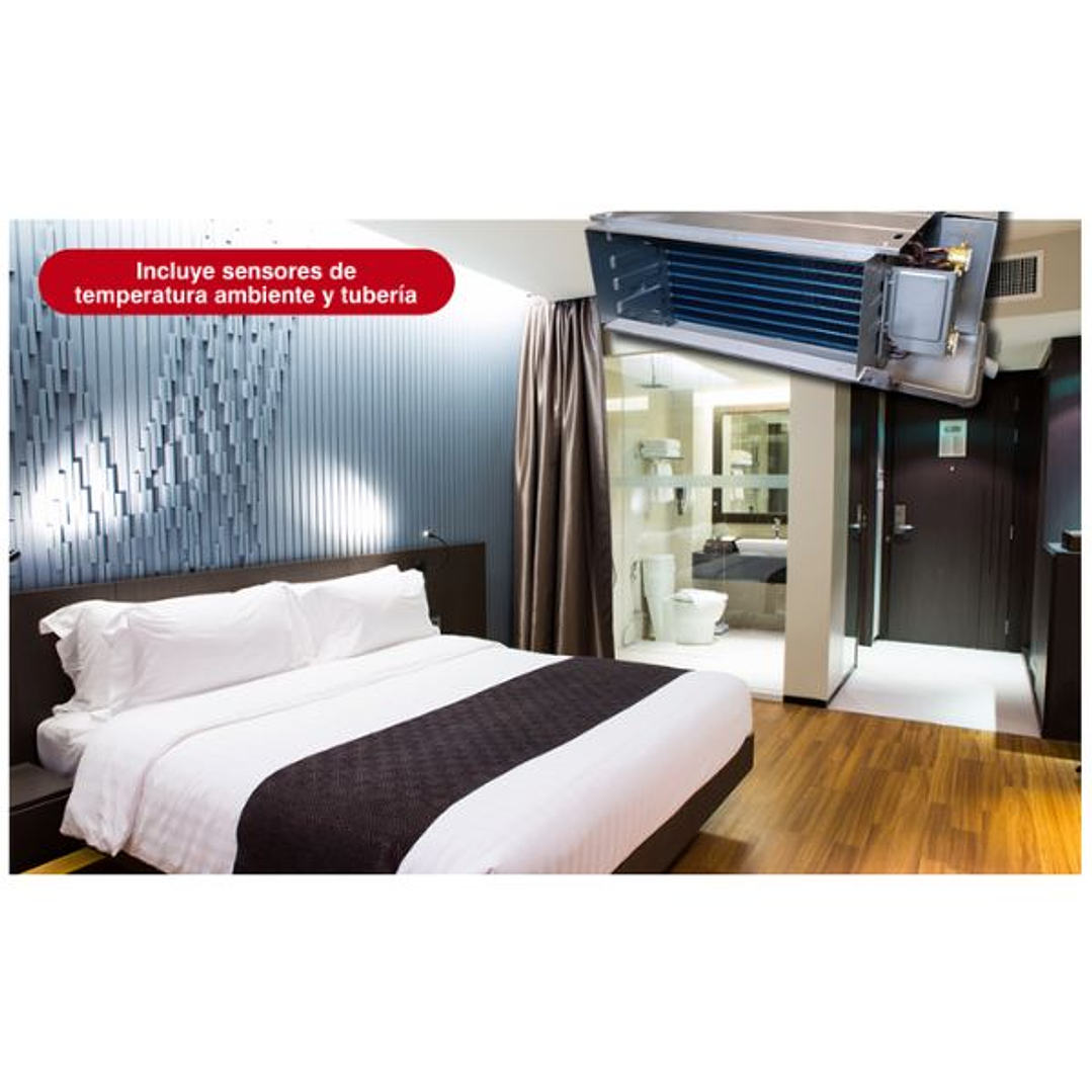 Fancoil por Conductos Media Presión Serie MUCM-W15 – Climatización eficiente con aerotermia 1