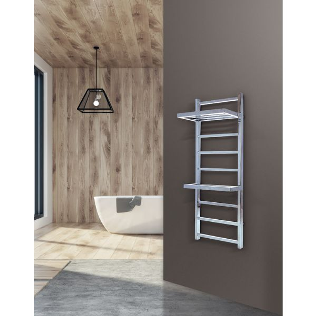 Radiador Toallero Hidráulico AGORA Classic Blanco o Cromado – Ideal para Calefacción de Baja Temperatura 1