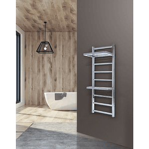 Radiador Toallero Hidráulico AGORA Classic Blanco o Cromado – Ideal para Calefacción de Baja Temperatura