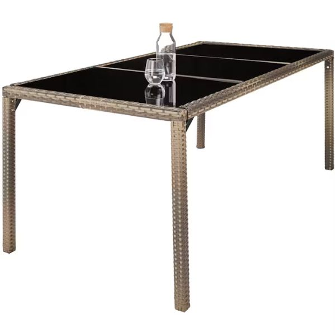 Conjunto de Ratán 8+1 Almansa – Elegancia y Comodidad para tu Jardín 3