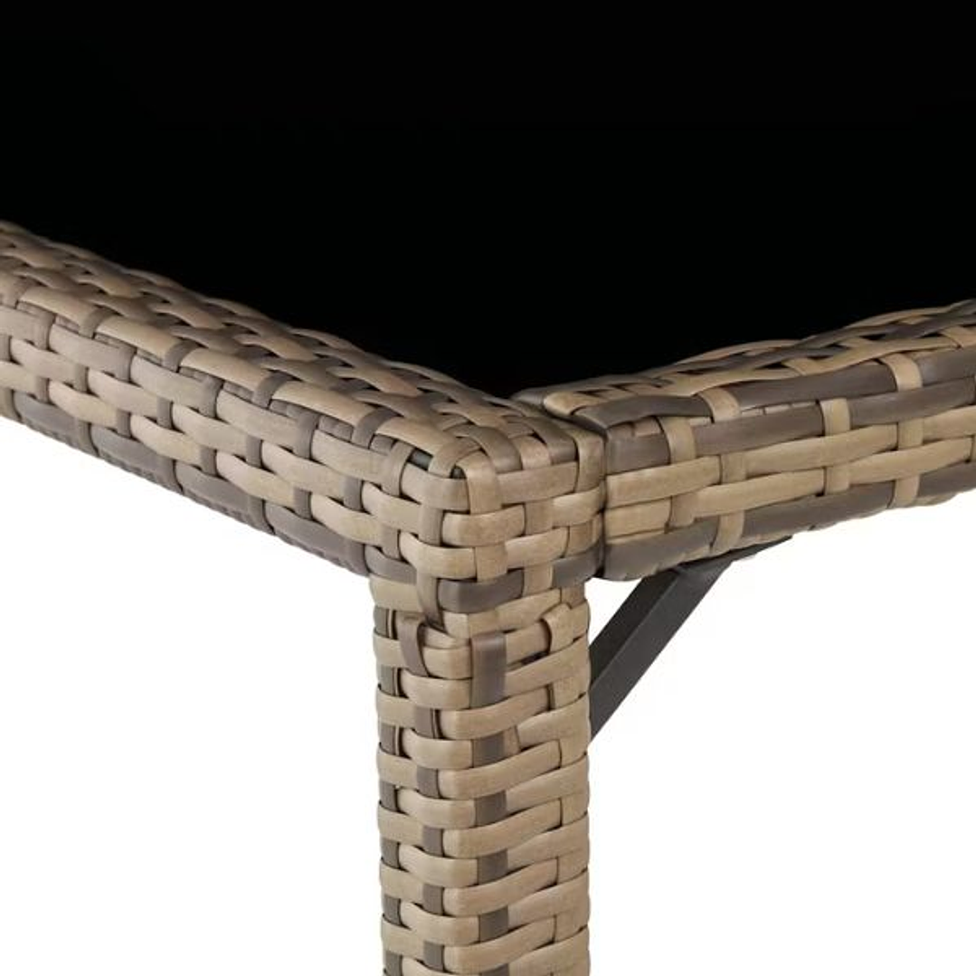 Conjunto de Ratán 8+1 Almansa – Elegancia y Comodidad para tu Jardín 4