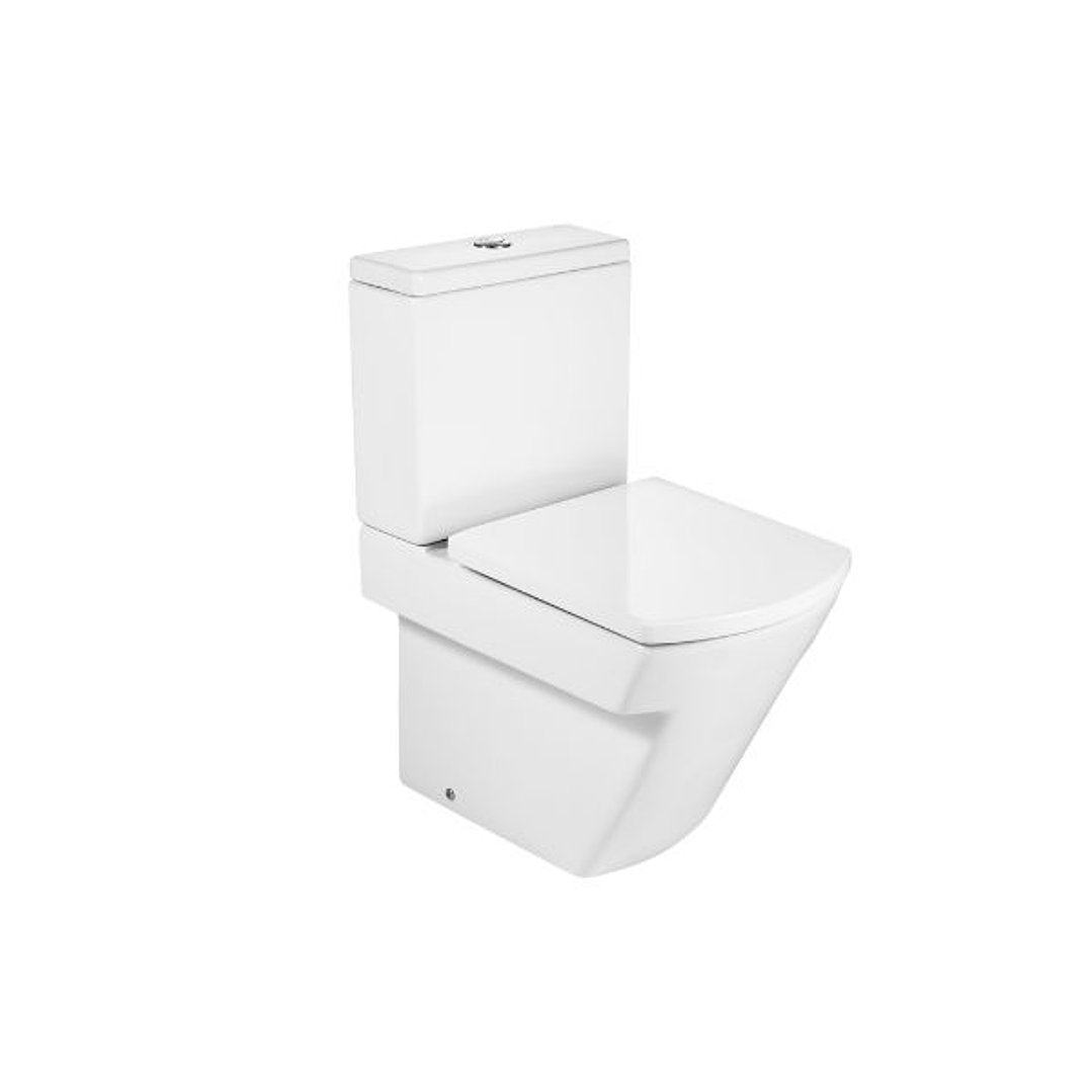 Taza de Inodoro Hall Adosada a Pared con Salida Dual – Color Blanco 2