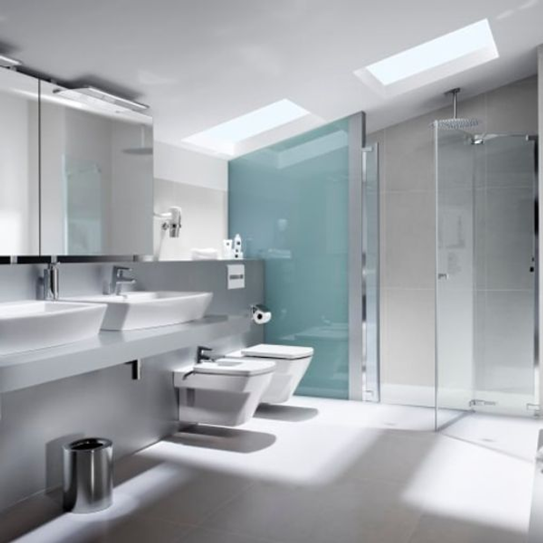 Taza de Inodoro Hall Adosada a Pared con Salida Dual – Color Blanco 1