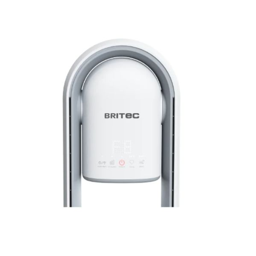 Calefactor Sin Aspas BRITEC AIR HEAT 3 WiFi | Ventilador-Calefactor 2 en 1, App TUYA, Luz de Lectura 3