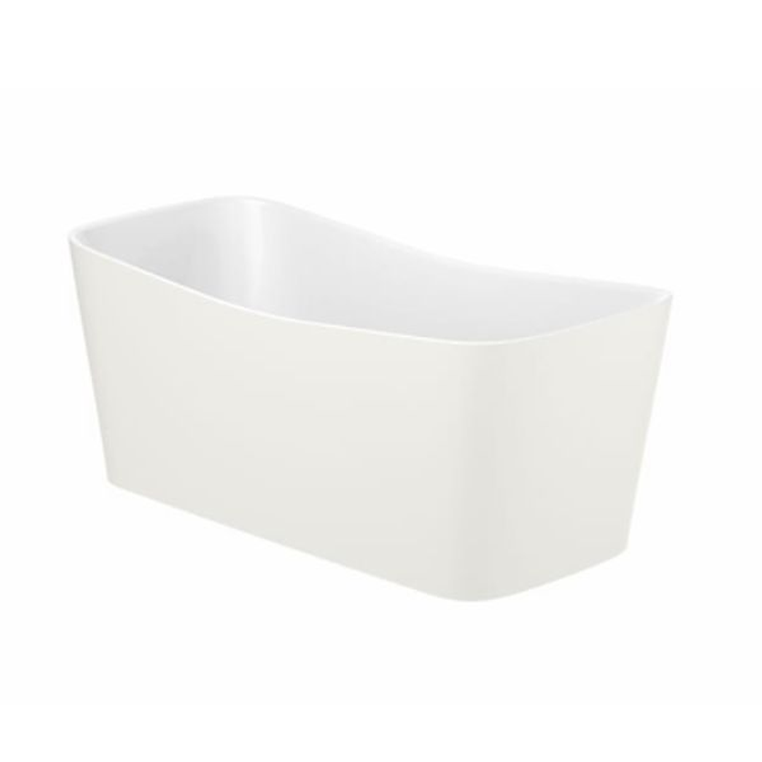 Bañera Roca Maui Square 1550x700mm STONEX® blanca – Elegancia y resistencia para tu baño 1