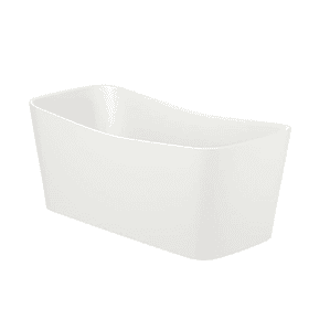 Bañera Roca Maui Square 1550x700mm STONEX® blanca – Elegancia y resistencia para tu baño