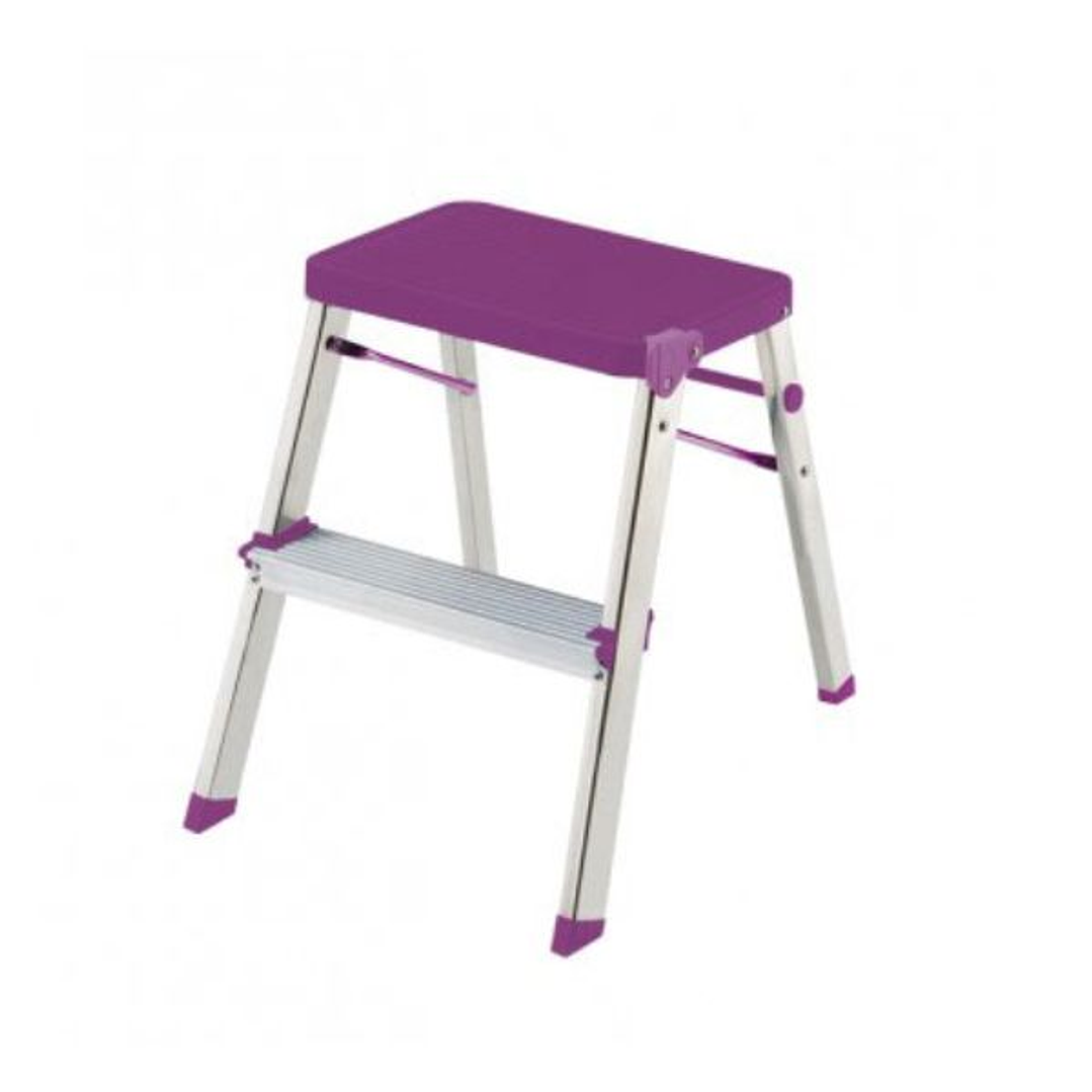 Taburete Rolser M/2 MD2001 Malva – Seguridad y funcionalidad en un diseño compacto 1