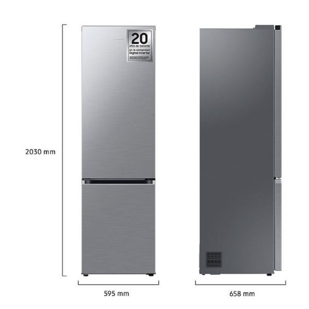 Frigorífico Combi Samsung RB38C7AGWS9/EF – Eficiencia Energética A con Máximo Frescor y Tecnología Inteligente 18