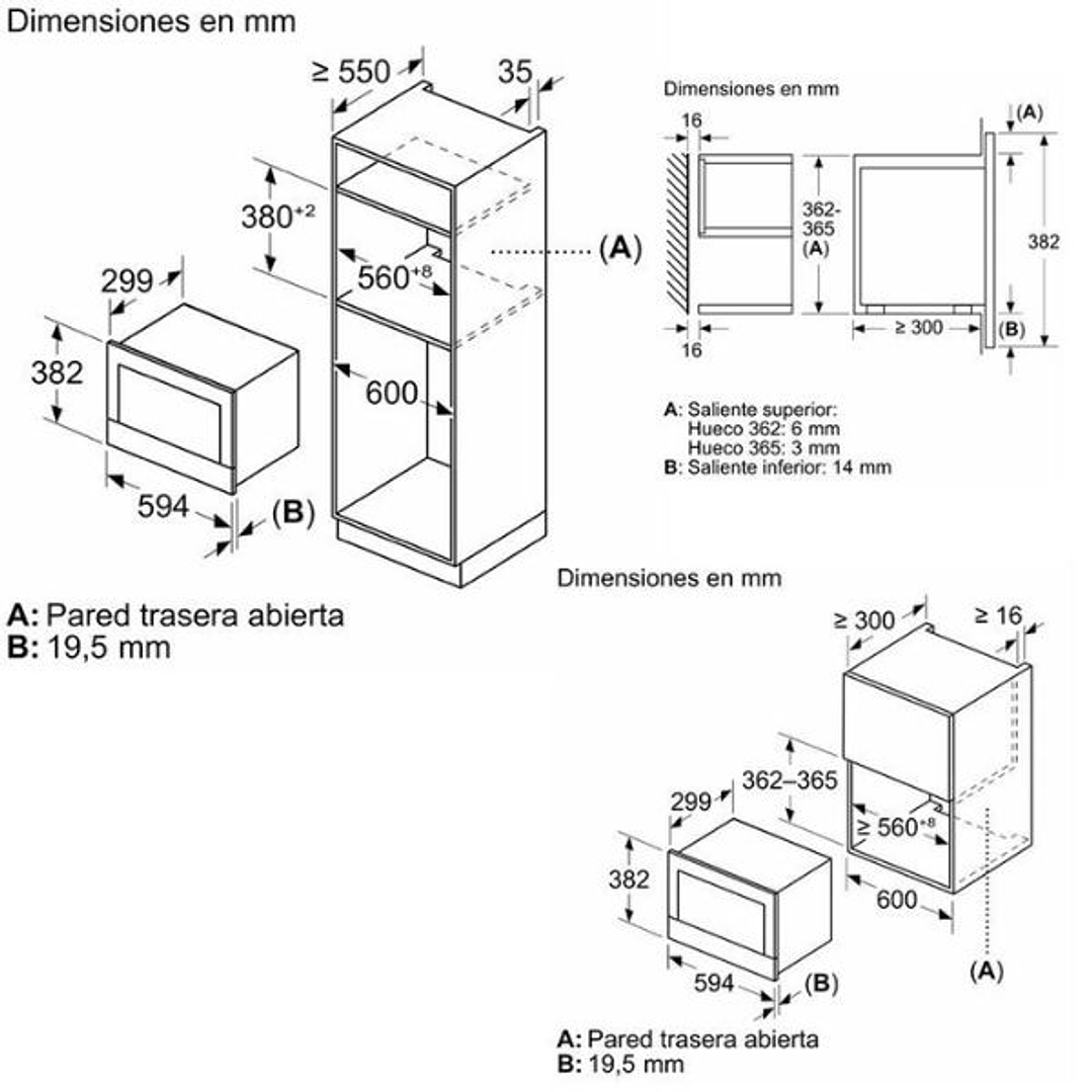Microondas Siemens BF722R1B1 21L Negro – Compacto, Inteligente y Fácil de Limpiar 6
