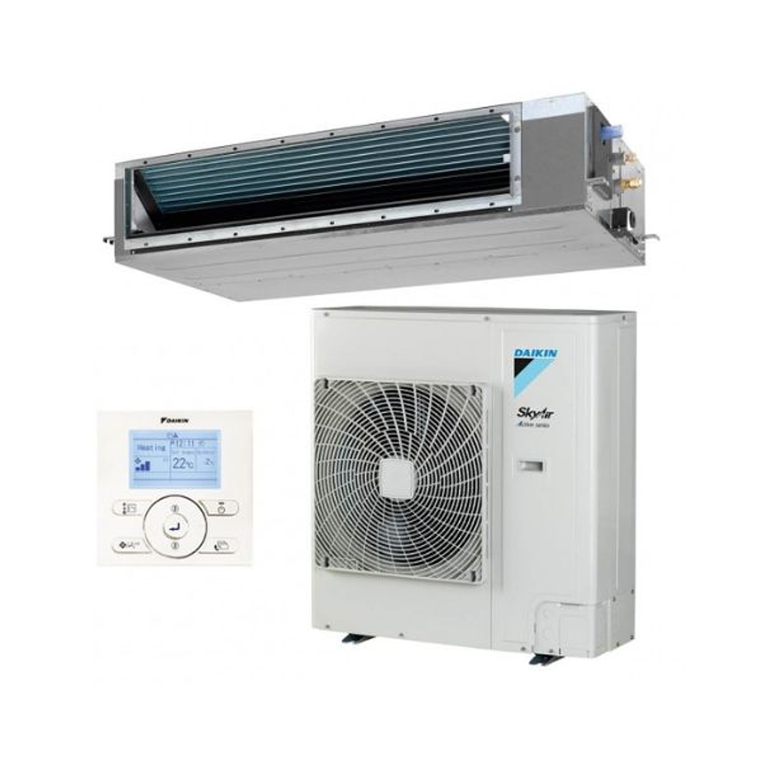 Equipo de Conductos Daikin ADEAS125A + Control Madoka BRC1H52W 1