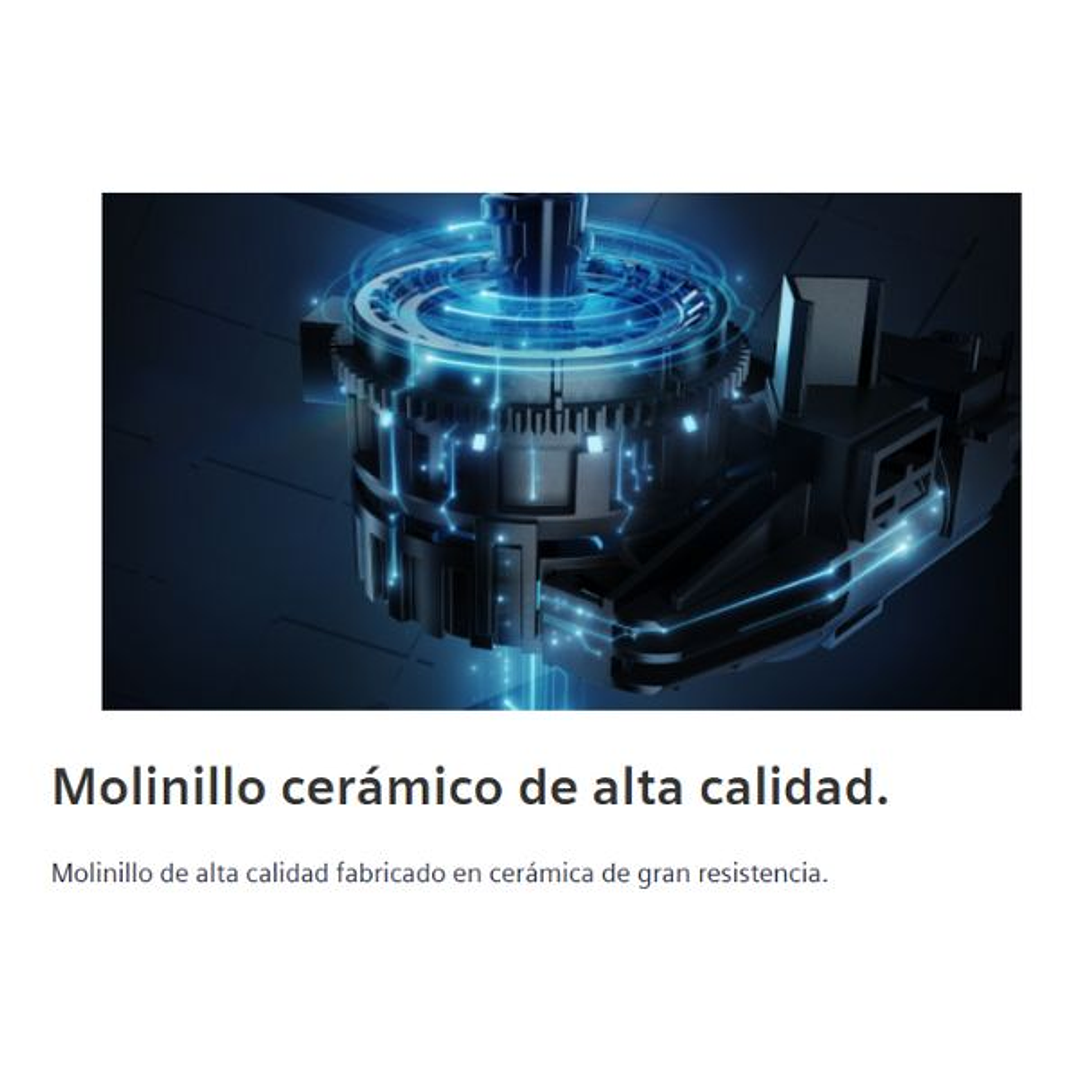 Cafetera Integrable Siemens CT718L1B0 iQ700 – Negro, con Depósito de Agua y Sistema de Leche Integrado 8