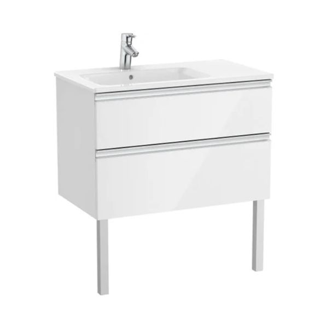 Mueble de Baño Roca The Gap Unik Standard – Lavabo Empotrable con 2 Cajones 7