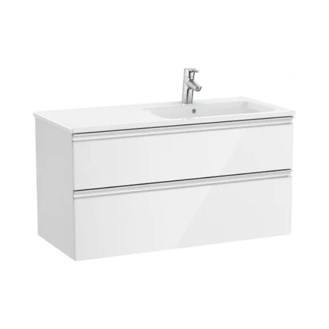 Mueble de Baño Roca The Gap Unik Standard – Lavabo Empotrable con 2 Cajones 8