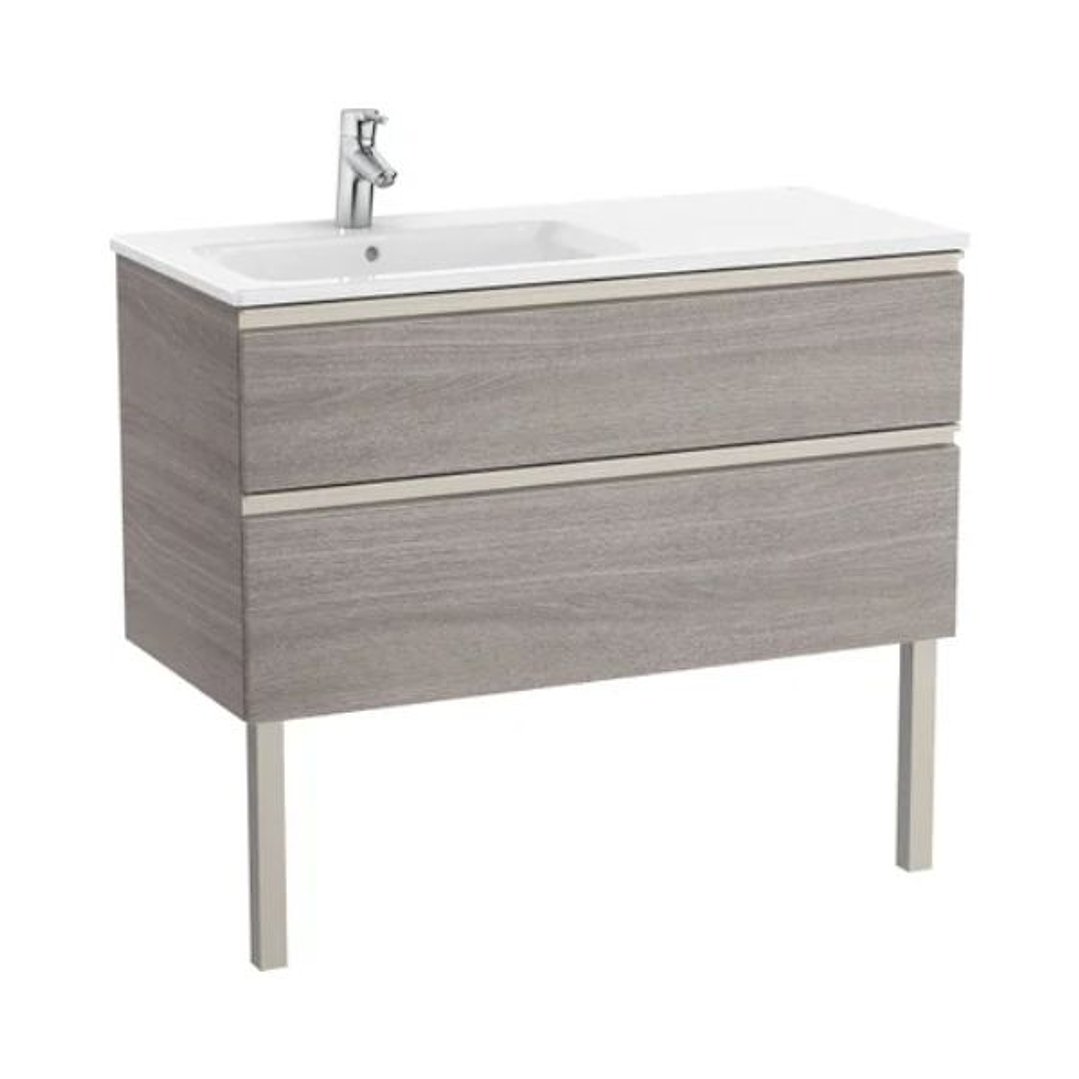 Mueble de Baño Roca The Gap Unik Standard – Lavabo Empotrable con 2 Cajones 9