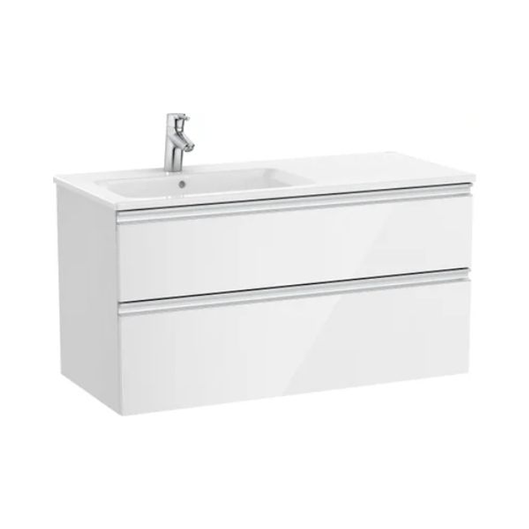 Mueble de Baño Roca The Gap Unik Standard – Lavabo Empotrable con 2 Cajones 10