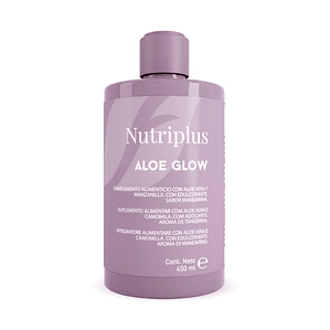 Nutriplus Aloe Glow Sabor Mandarina – 450 ml