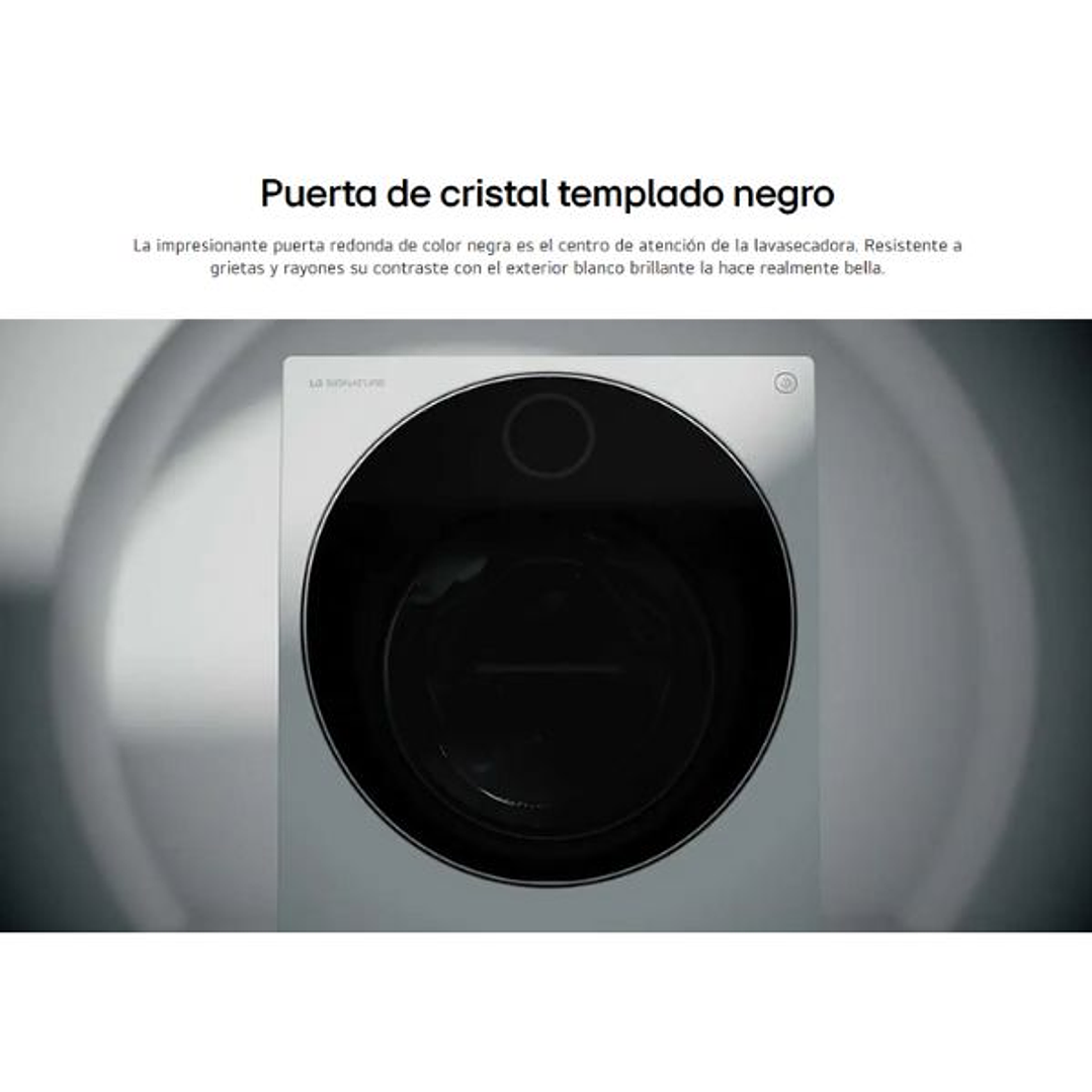 Lavadora Secadora LG SIGNATURE LSWD100E – 12/7 kg | 1600 rpm | Bomba de Calor | Blanca 16