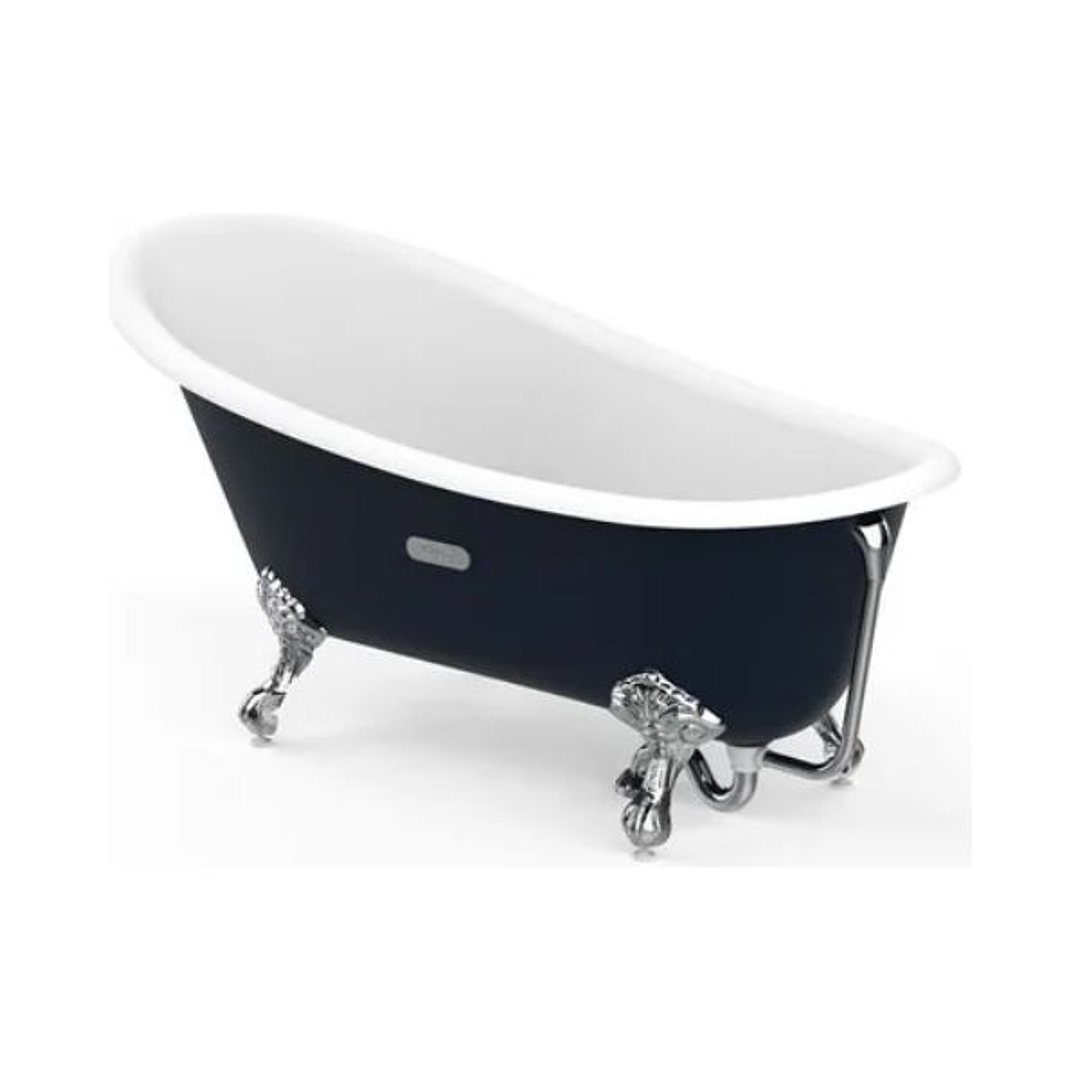 Bañera Oval Exenta de Fundición Esmaltada Carmen – Fondo Antideslizante | 190 L | Estilo Vintage 2