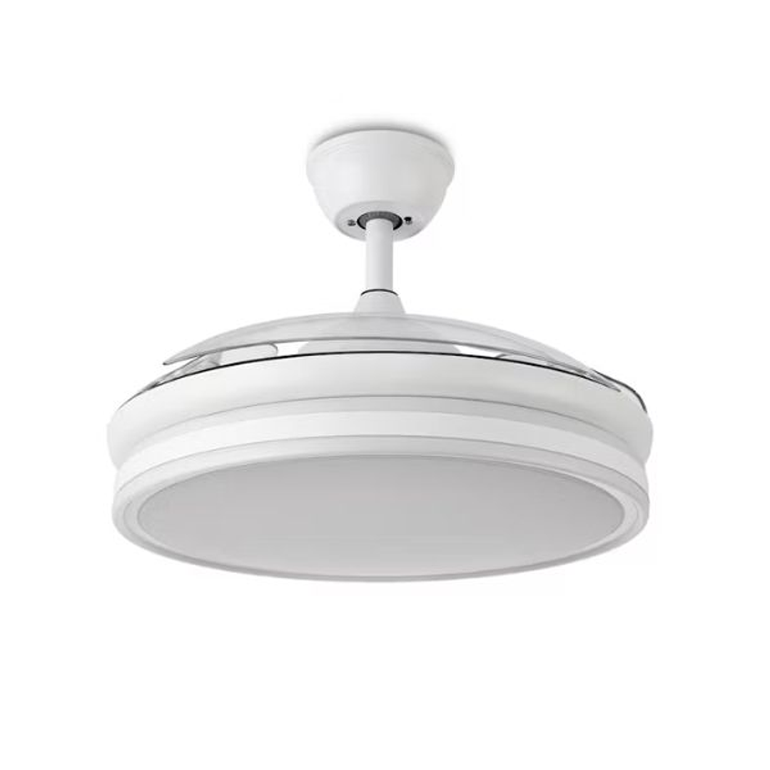 ESPARTAN ONE Ventilador de Techo con Luz LED | Motor DC | Aspas Retráctiles | 6 Velocidades y 3 Tonalidadescidades y 3 Tonos de Luz 5