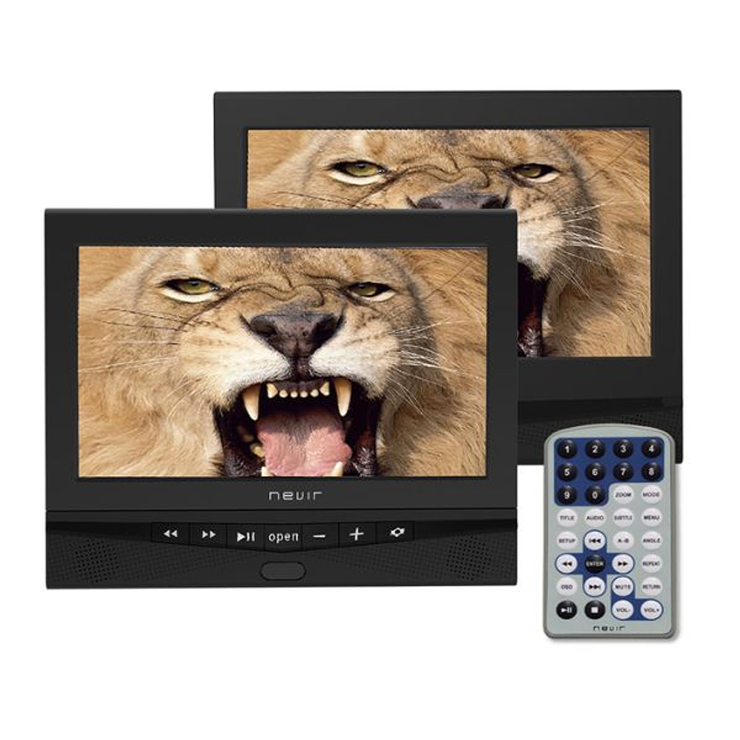 DVD Portátil Nevir NVR-2778DVD-PDCU 10,1” | Entretenimiento donde Quieras 1