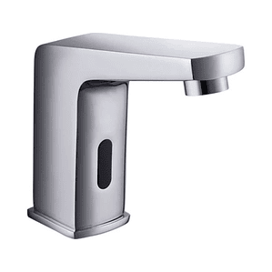 Grifería Electrónica Stillo S2 Cromo | Grifo de Lavabo Monomando con Sensor y Doble Alimentación