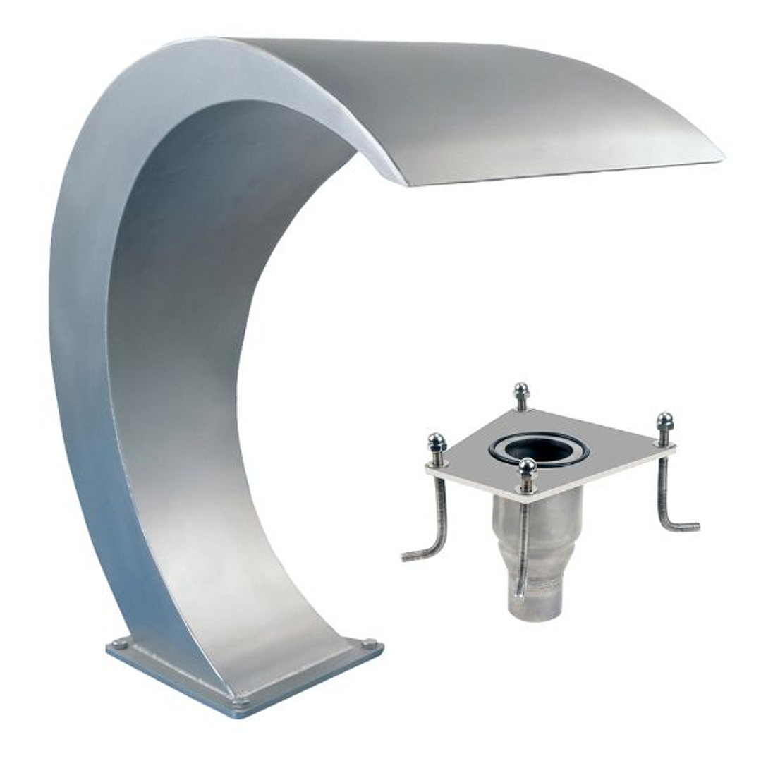 Cascada de Piscina BALI AISI-316L | Diseño Elegante y Caudal Potente para tu Zona de Baño 1