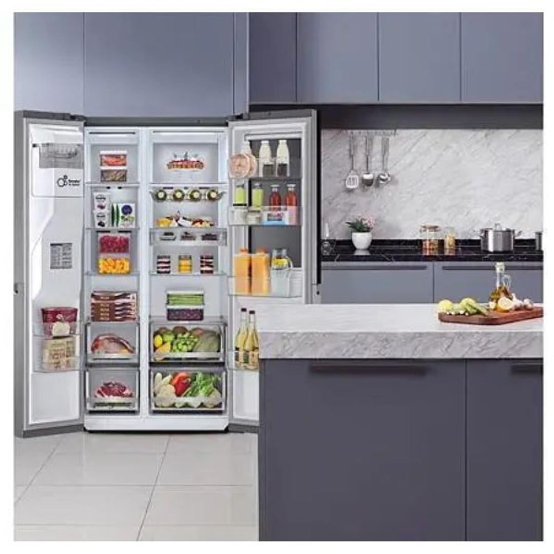 Frigorífico Americano LG GSXV90MBAE | Tecnología, Diseño y Frescura en Formato XXL 7