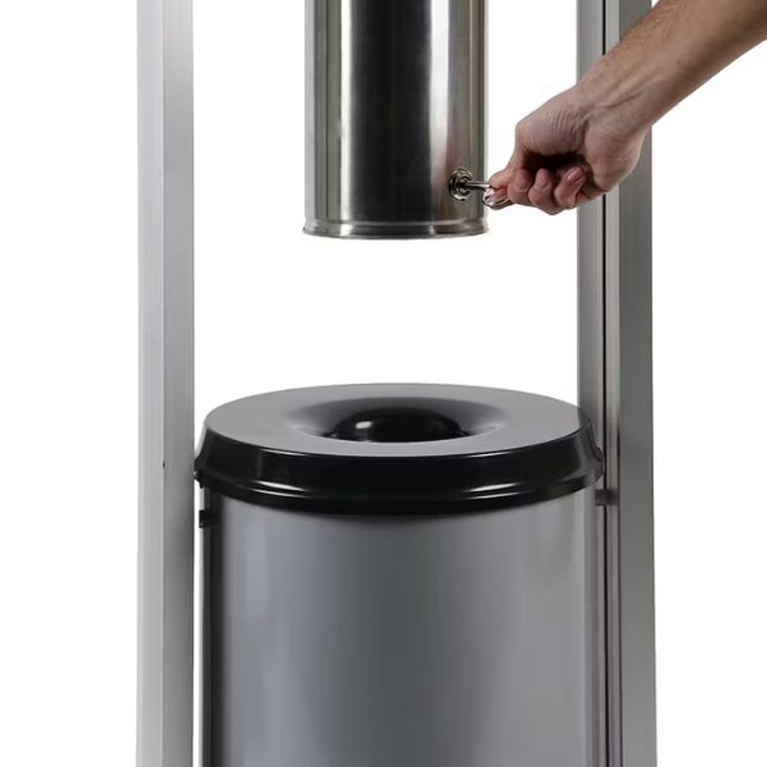 Mesa Cenicero para Fumadores SMT70x110 | Solución Práctica y Elegante para Espacios Exteriores 4